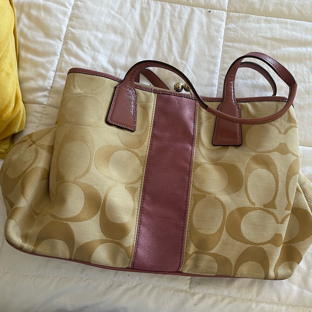 Coach purse , gently used